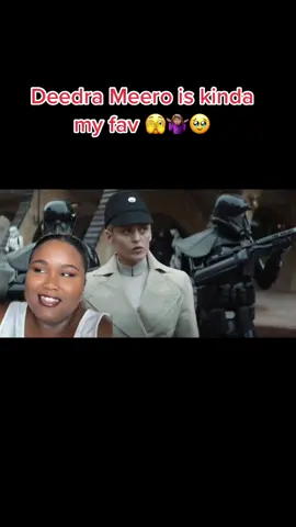 I just enjoy her!! Shes so cunning! #dedrameero #andorseries #andorseriesstarwars #starwarstiktok #starwars #andordisneyplus #monmothma #imperialsecuritybureau  #andorepisode7   