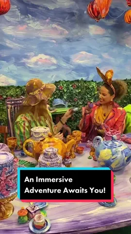 Dahiana Pérez visits the colorful and immersive art installation “Wonderland Dreams” on Fifth Avenue. #newyorklivetv #wonderlanddreams