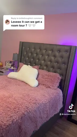 Replying to @brittsthoughts  Room Tour 🌸| Most items are from amazon & they are linked in my Storefront 💗 #RoomTour #fyp #girly #pink 