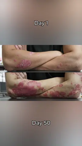 Here's a Timelapse of some of my  psoriasis parches. Watch it take over my arms in just 50 days 🤣 Finally going to the dermatologist so hopefully i can reverse the spreading soon ✌️#psoriasisawareness #psoriasiswarrior #psoriasistok #psoriasisjourney #scalppsoriasis #psoriasistreatment #psoriasis #worldpsoriasisday 