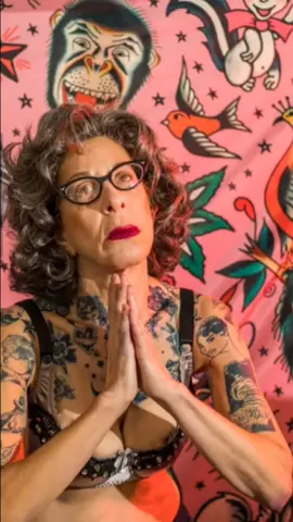 THE TATTOOED LADY musical opens November 4 at The Philadelphia Theatre Company. See Jackie Hoffman's shocking transformation! #jackiehoffman #tattooedlady #tattooart #tattooartist #newmusical #phillytiktok #philly #tattooedladymusical #rockmusical Thank you @people for the exclusive photos!