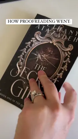 FINALLY DONE with proofreading! 😆 First it was heavy procrastination with a dose of “what if it’s not good enough?!” Then, once I fiiiinally started it was a matter of never having enough time and being way too detailed. But now, on the other side of it, I’m freaking out about how good it turned out and seriously can’t wait for you to read it! 🎉Keep an eye out for chapter 1 in my stories! #thesecretgift #yafantasybooks #yafantasyseries #yafantasyauthor #proofreading #indieauthor #cleanbooktok #booktokbooks 