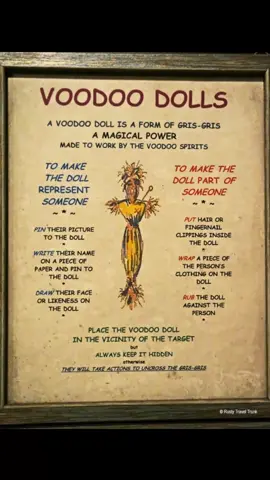How to make a voodoo doll #voodoodoll #voodooneworleans #poppett