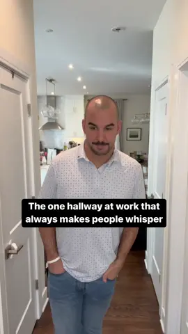 Every building has this hallway #work #relatable #fyp 