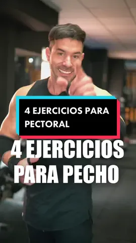 4 EJERCICIOS PARA TU RUTINA DE PECTORAL #principiantesgym #escuelafit #pectoralesdeacero #entrenadorpersonal mejores ejercicios de pecho #pectoralesworkout 