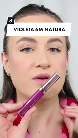 Respondendo a @polidepaula22 Violeta 6M @Natura Brasil #reviewtiacarol #batomliquido #batom #beauty #makeup