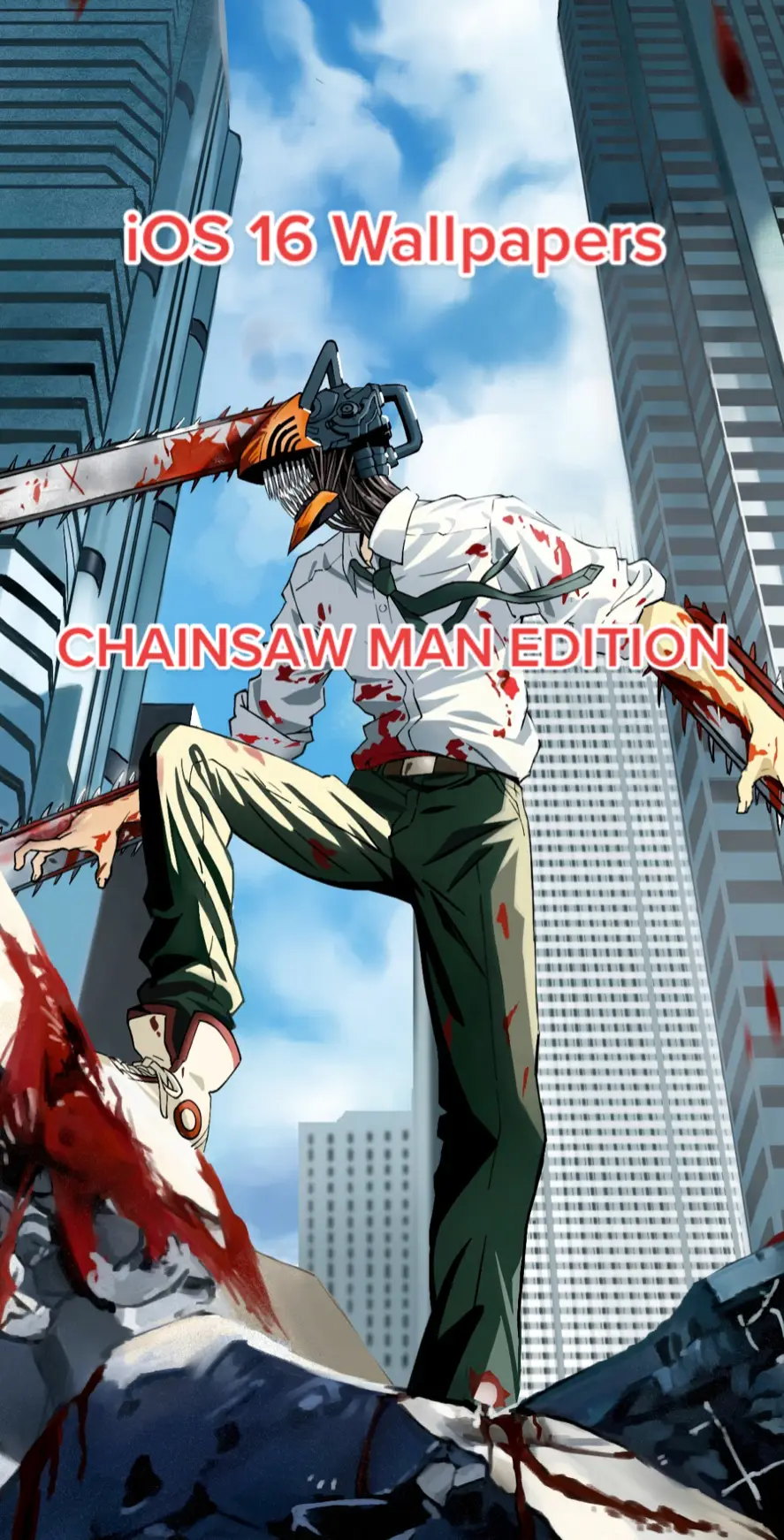 #chainsawman #chainsawmanwallpaper #ios16wallpapers #animetiktok #denjichainsawman #powerchainsawman #animewallapaper 