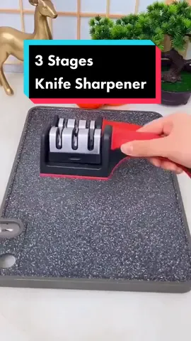3 Stages Knife Sharpener  #household #homeliving #tiktokmalaysia #tiktokshop #kitchen #kitchenware #dapur #alatdapur #fyp #fypシ  #stainlesssteel #knifesharpener #sharpener  #sharpeningstone #sharpeningstones #pengasahpisau #sharpeningtools 