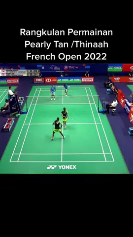 Rangkulan Permainan sepanjang French Open 2022 #badmintonmalaysia #badmintonlovers #foryourpage #fyp #frenchopen2022 ##thinaahmuralitharan #pearlytan #pearlytanthinaah #fypシ #fypage 