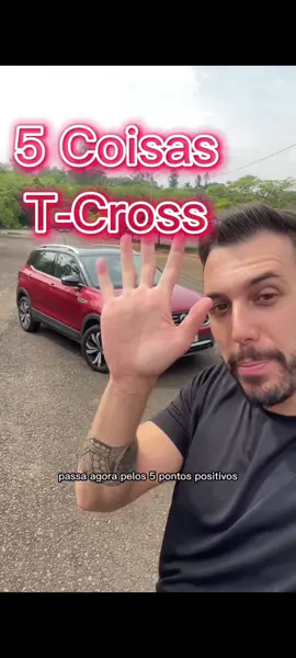 5 Coisas Volkswagen T-Cross #vw #tcross #volkswagen #TSI #tcross #vwtcross #carro #carros #suv