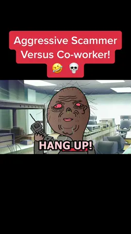 Scammer Lashes Out on His Co-worker! 🤣 #prankcall #prankcalls #scamalert #scammer #scambait #scambaiting #scambaiter #prankcallchallenge #trolling 