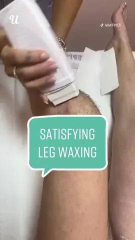 How did they stay so calm? 😮 (@waxtime8) #fyp #foryoupage #wax #waxing #waxingvideos #legwax #satisfying #satisfyingvideo #asmr  