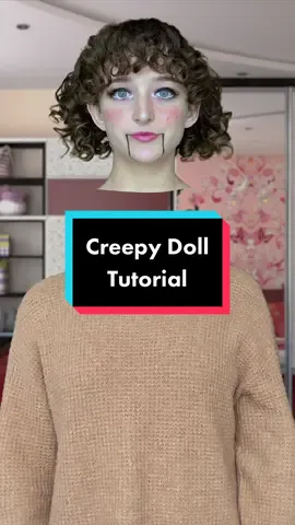 Spinning doll head tutorial 🖤 Made with after effects! #vfx #behindthescenes 
