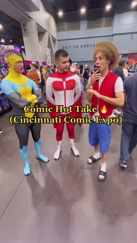 Comic Hot Take 🔥 (Cincinnati Comic Expo) #jiggyboog #ohyeahitsjiggy #dc #marvel #dccomics #superman #batman #avengers 