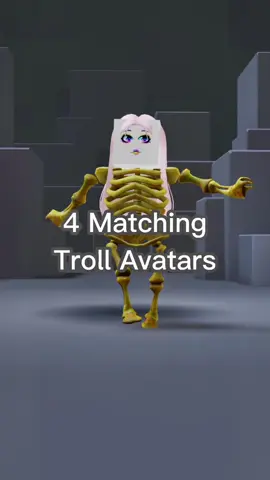 4 Matching Troll Avatars #roblox #robloxtroll #robloxtroller #robloxtrollers #robloxmatching #robloxmatchingoutfits #robloxfyp #evaderoblox #robloxavatar #robloxiphone #robloxedit #robloxclothes #robloxgroup #robloxcreation 