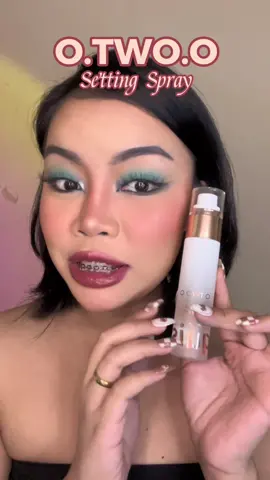 HUY! Sobrang recommended ko to beh! Gandaaaaaa ng effect huhu #otwoo #otwoophbeauty #settingspray 