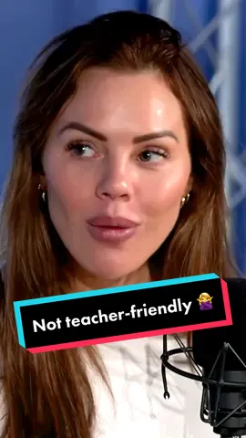 Not teacher-friendly 🙅‍♀️   #mumsoftiktok #mumlife #femalepodcast #funnyteacherstories 