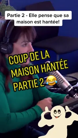 PARTIE 2- Coup: elle pense que sa maison est hantée #prankcall #Prank #coup #Radio #quebec #drole #Humour #carentreauposte #hilarant  #montreal #energie #pourtoi  #Foryou #Blagues #blague #NRJ 