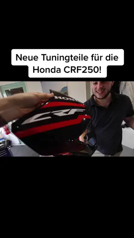 Neue Tuningteile für die Honda CRF250! #davidbost #motorrad #tuning #supermoto #gehtsteil