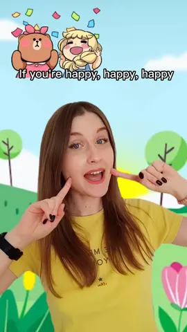 Simple and fun song to sing with your kids 🥰 Are you happy today?  #englishforkids #англійськамова #нумоспівати #forkids #длядітей #англійськаонлайн 