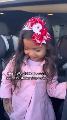 Didn’t even question it 😌🎄 #christmasszn #girlmom #holidayspirit #beginingtolookalotlikechristmas 