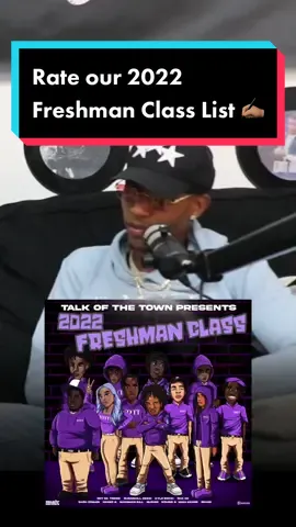 #TBT 🥳 Was yall rocking w this Freshman Class list ? @Silky gave us a 7.5 😮‍💨 who yall wanna see nominated for our #TOTT end of the year awards ?  🧐 Who y’all wanna see react to it ? 👀 #EndoftheYear #fyp #talkofthetown #talkofthetownshow #nyc #Silky #reaction #twitchstreamer 