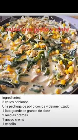 #cuisine #Recipe #foryoupage #foryou #viral #rajasconpolloyelote 