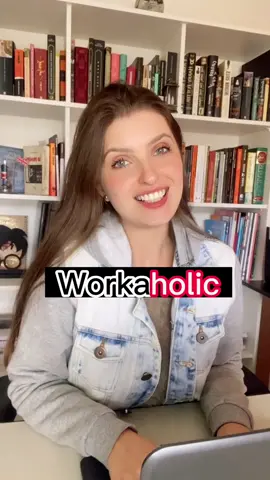 What holic are you? I’m definitely a bookaholic #inglesnotiktok #inglesonline #dicasdeingles 