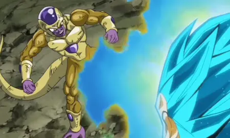 Vegeta beats the Shit Out of Golden Freiza#dragonballzsuper 