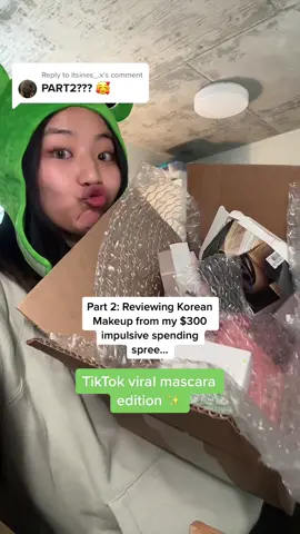 Replying to @itsines_.x I have way more makeup to review but i LOVE the 3CE mascara it actually makes my lashes look like falsies #arinekim #korean #kbeauty #makeup #koreanmakeup #douyinmakeup #kbeautymakeup #kbeautyproducts #mascara 