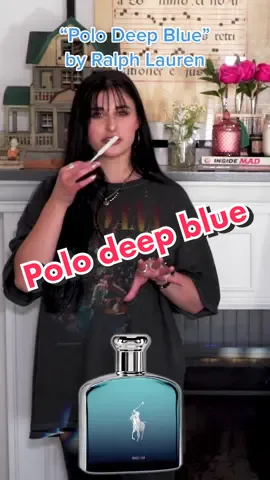 Deep Blue by Ralph Lauren (2021). A recently discontinued gem! Ft. Alana Chester #polo #ralphlauren #fragrance #cologne #mensfragrance #fragrances 