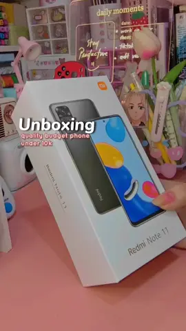 unboxing xiaomi redmi note 11 