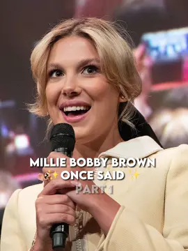 She is just iconic ✨🫶🏻 Part 2? #foryoupage #viral #edit #strangerthings #milliebobbybrown #milliebobbybrownedit #millieoncesaid #oncesaid 
