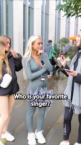 Who’s yours? 🤔 comment below ⬇️ #streetinterviews #music #singer 