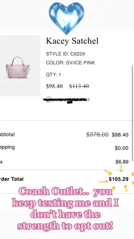 @coachoutlet #coachbags #coachpurse #sale 