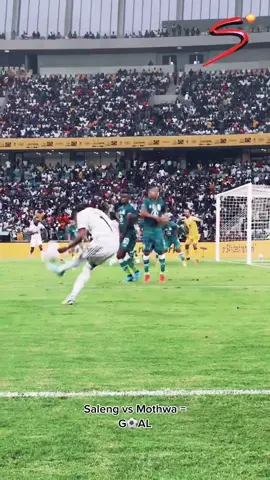 Monnapule Saleng knows how to hit them! 🎯 #MTN8 
