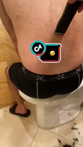 Replying to @chrismurphy1613 ft MY EX Shaving Me 😂 #GenshinImpact32 #hairygirl #hairyman #ArabTikTok 