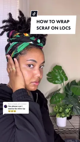Replying to @dippity_do •| How to wrap scarf on locs, my apologies for the delay! 🤗🪴 #locs #locupdate #locstyles #locdhair #locstylesforwomen #location #locswithcurls #locjourney #locqueensrock #locd #locdqueen #locdwithmelanin #ocdqueen #localife #starterlocs hair #locupdate #loclivin #locbudding #locsmaintenance #loclove #locd #locdwithmelanin #locretwist #hairtutorial #turorial 