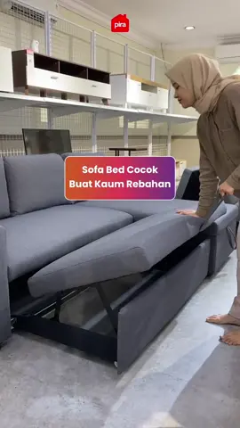 Perlu sofa yang bisa buat rebahan kalau lagi asik nonton TV? CAMILA SFC cocok buat kamu🥰 #PIRA #sofabed 