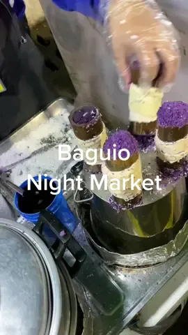 Kung pwede lang kumain dito gabi-gabi 🥺 #baguio #baguiofoodtrip #foodieph #foodtripph #phoodtour #kakanin #ube 