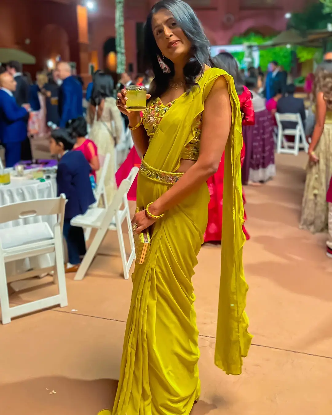 #cocktailparty #receptionlook #receptionpartylooks #desiwedding #indianwedding #indianweddingsaree #readymadesaree 