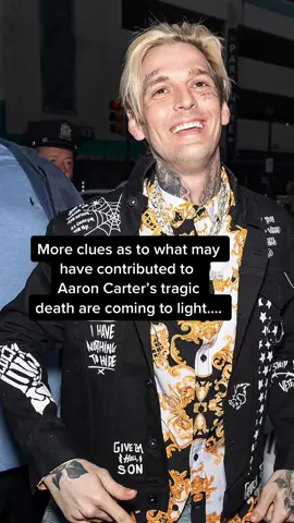 More clues as to what may have contributed to #AaronCarter tragic death are coming to light….