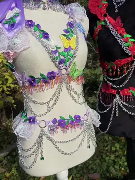Fairy harness sets 🦋🧚‍♀️ #fairycore #fairytale #fairiesoftiktok #bodyharnessoutfit #fairytiktok 