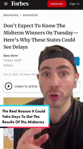 PSA: We don't just have to accept our slow-ass ballot-counting system #fyp #news #politics #political #politicaltiktok #politicalnews #midterms2022 #midtermelections2022 #election #2022election #2022midterms #vote #voter 