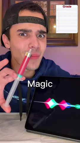 Magic with Siri 🤯 #magic #siri #magictrick #fyp 