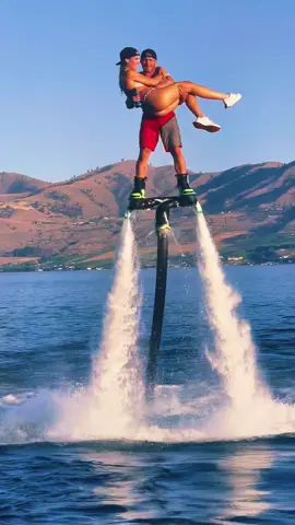 His love is the best 🥰💋 @scottyknemeyer237 #flyboard #flyguy #flyboarding #flypシ #Love #couplegoals #summerlovin #hydroflying #hydroflight #strongman #bikinibabes #hotguy #flying #milehighclub #marryme #aladdin #watersports #tandem #entertainment #jetski #professional #sponsors #trust #holdmetight #flyboardcouple #goodvibes 