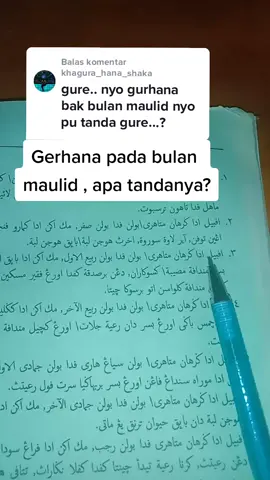 Membalas @khagura_hana_shaka tanda gerhana pada bulan maulid ,#gerhana #maulidnabi #bulan 