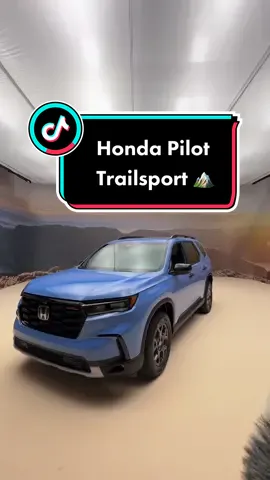 AWD and a 3.5L DOHC V6 with 285HP. No official pricing yet but would you pick this or the new Telluride X-Pro? #honda #pilot #suv #offroad #foryoupage #foryou 