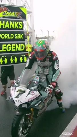 ALL the rubber 🏍️💨 was burnt in style last year at Mandalika as Chaz Davies called time on his incredible #WorldSBK career! ❤️🙌 More burnouts this weekend please, riders 😍 #IDNWorldSBK 🇮🇩 #Motorcycle #Motorsport #Racing #Motor #sportsontiktok 