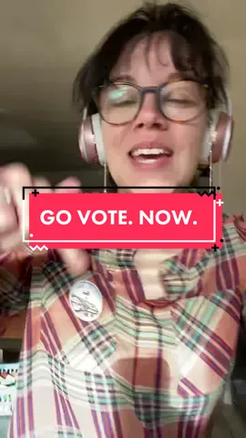 GO #VOTE OK! STOP IGNORING MIDTERMS. YOU GOTTA GET OUT THERE. VOTE VOTE VOTE UNLESS YOU ARE A DONUT CUZ DONUTS DONT VOTE #getoutthevote2022 #getoutthevote 